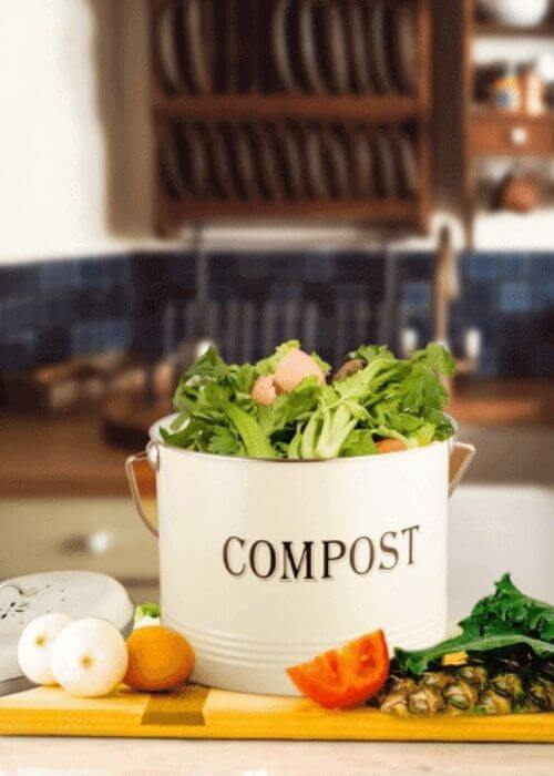 kitchen compost bin